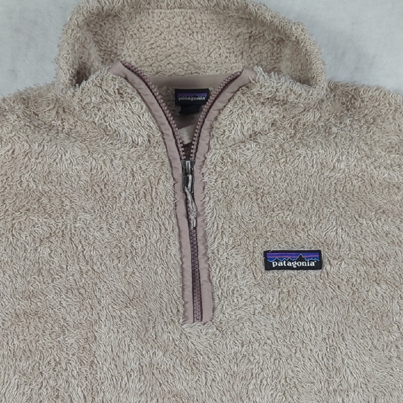 Patagonia Los Gatos Quarter Zip Pullover Women's Teddy Bear Size XS - Picture 1 of 6